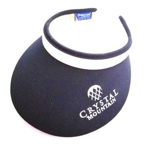 New Imperial Headwear Crystal Mountain Sun Visor
